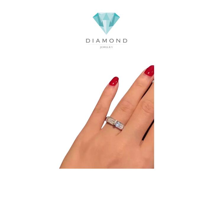 kelly pave diamond ring 18K Rose GoldDiamond Jewelry