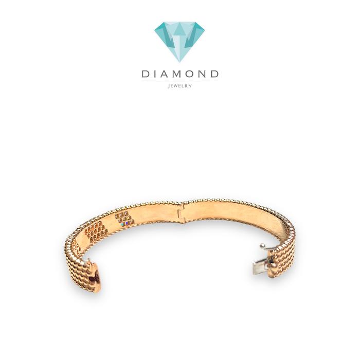 Perlee Bangle 18K-Diamond Jewelry-2GBD32406DM-HT