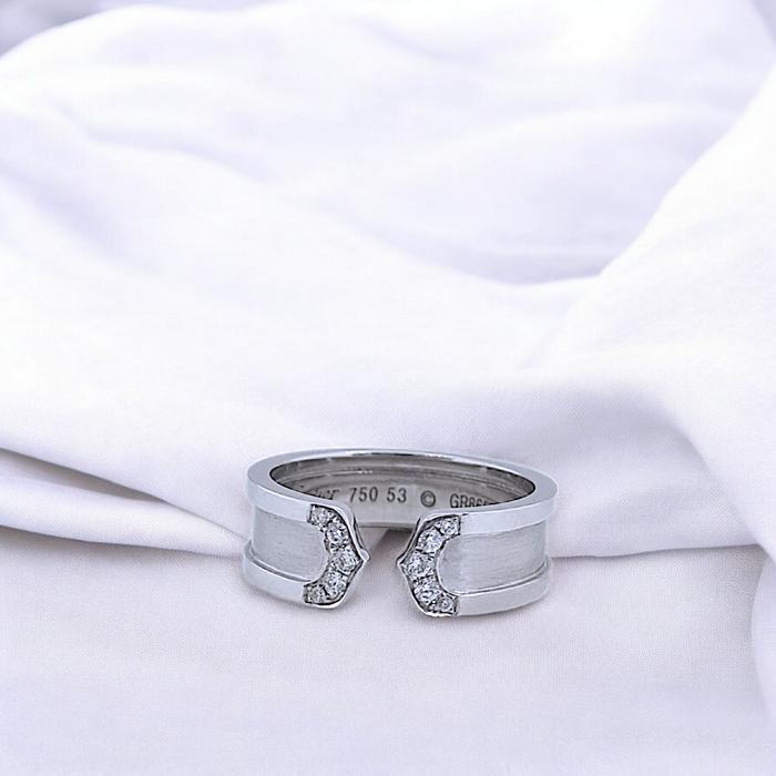 C De CRT Diamond Ring 18K / Diamond Jewelry