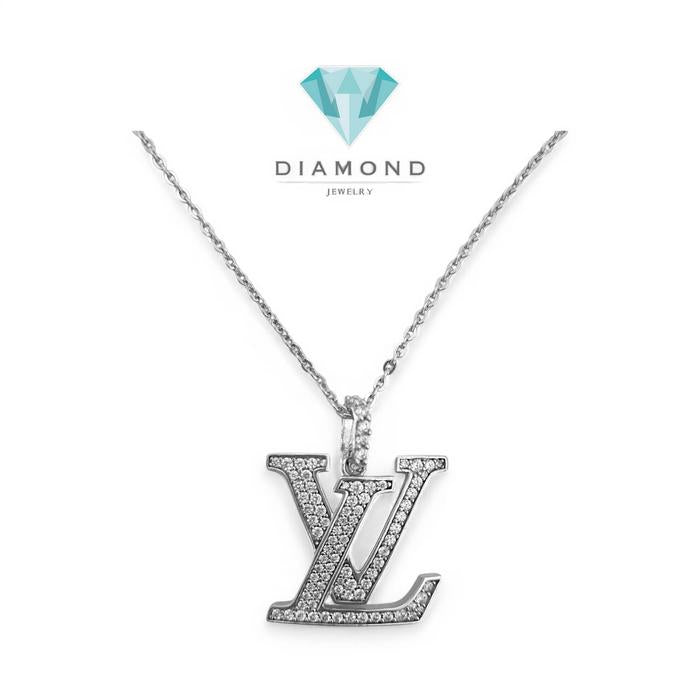 Liontin Mas Model L & V 18K-Diamond Jewelry