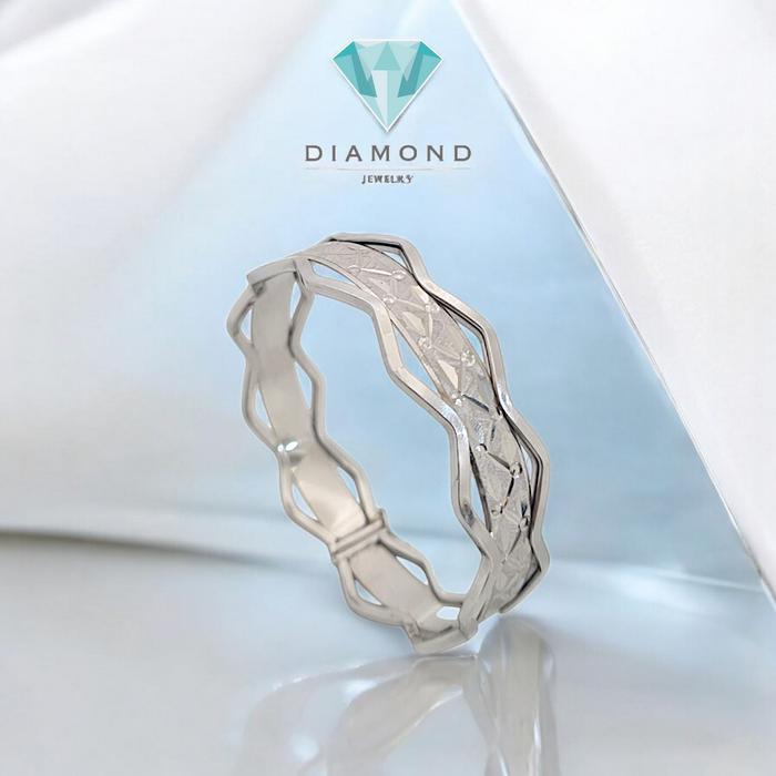 Gelang Emas Putih 750K-Diamond Jewelry-30GMSWP-HT