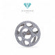 Circle Diamond Ring 18K / Diamond Jewelry