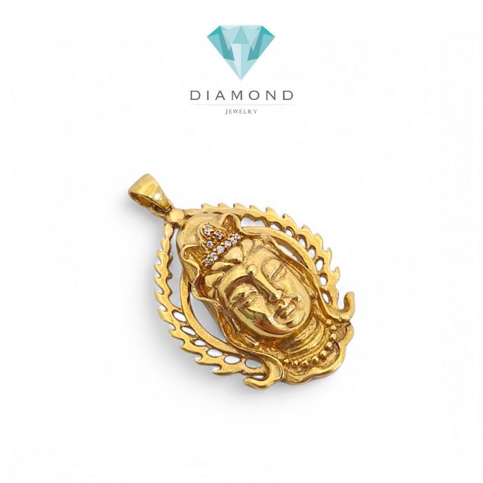Liontin Mas Buddha 18K-Diamond Jewelry