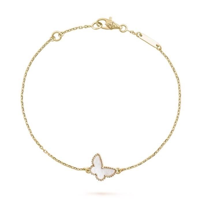 butterlfy clover  MOP sweet alhambra 18 K gold Diamond Jewelry