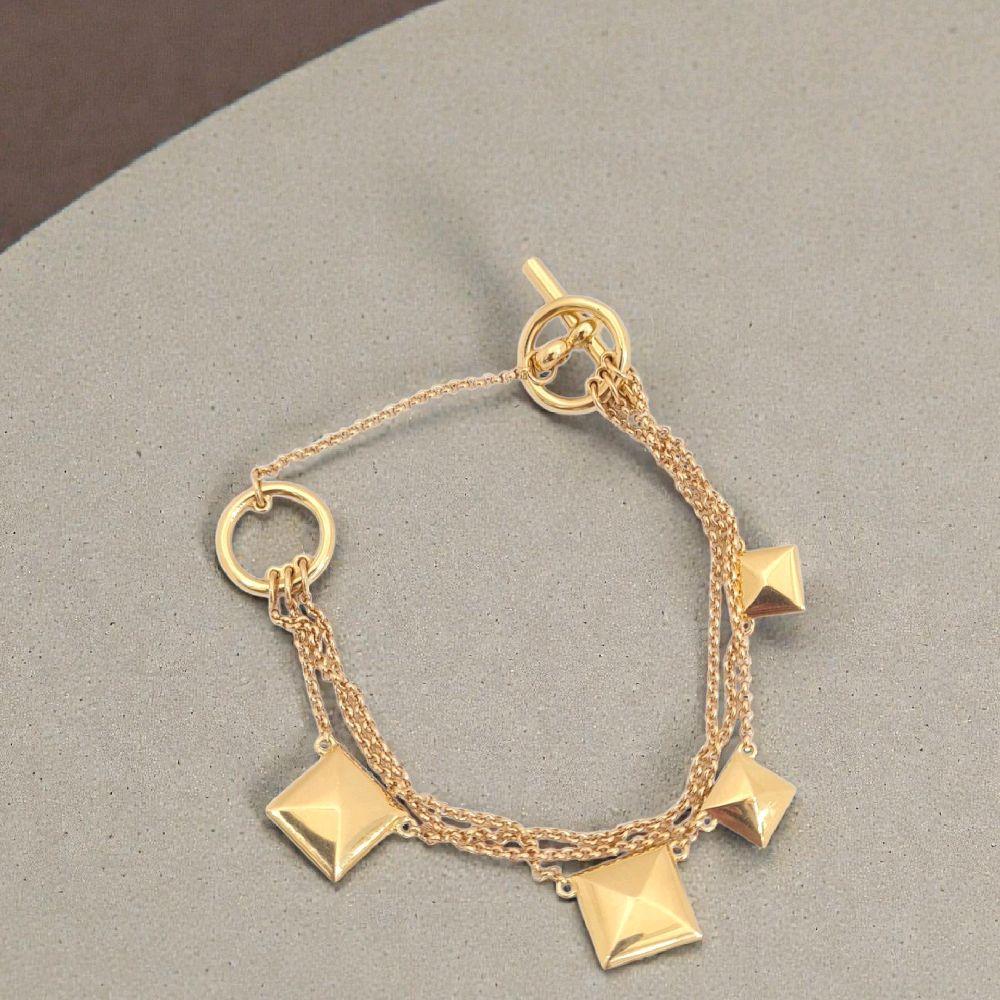 Clou d'H Bracelet 18K / Gelang Clou d'H 18K / Diamond Jewelry / 514GBD2200LS
