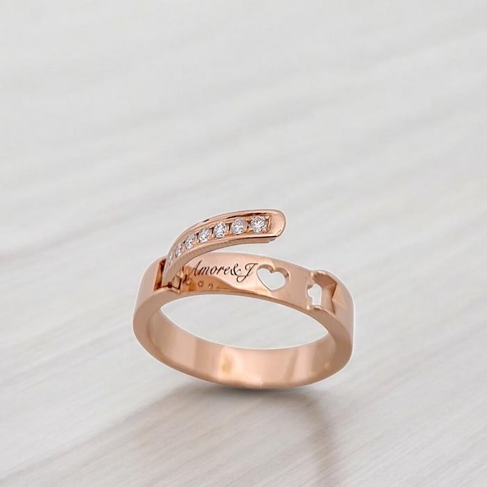 Wedding Diamond Ring 18K / Diamond Jewelry-wedingringcustom1