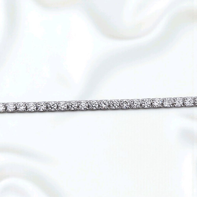 Tennis Lab Grown Diamond Bracelet 14K / Gelang Tennis Berlian Lab Grown 14K / Diamond Jewelry 1GBLGG1000LS HT