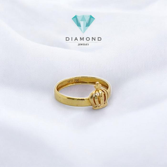 Cincin Mas Mahkota 18K-Diamond Jewelry