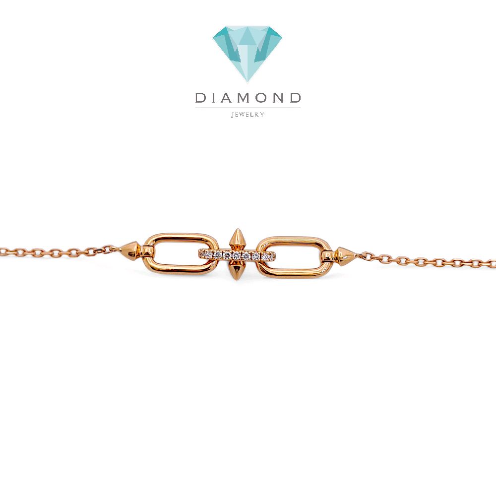 Titan Diamond Necklace 18K / Kalung Berlian Titan 18K / Diamond Jewelry 423KBD10000RY - HT