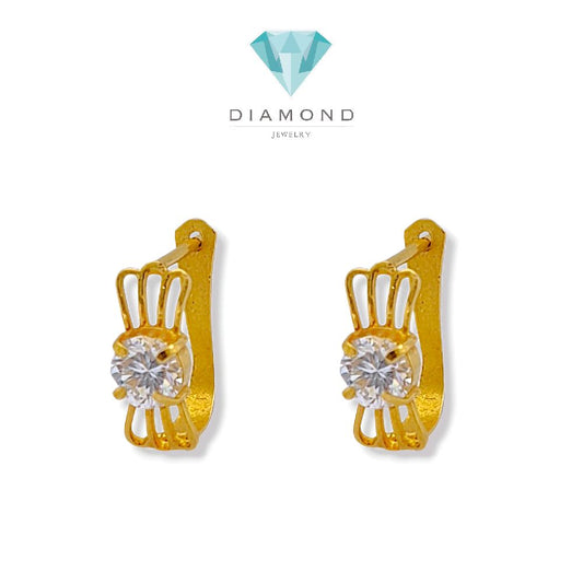 Ribbon Gold Earring 23K / Anting Pita Emas 23K / 313AMSWP2
