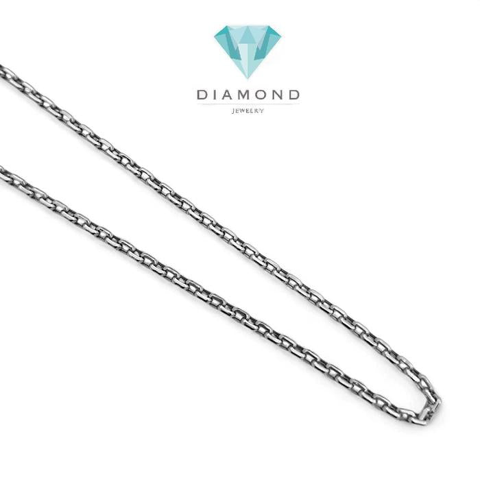 Chain Necklace White Gold 750K-Diamond Jewelry-425KMS305LS-HT