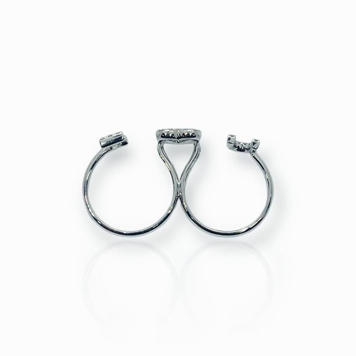 Love Confession Diamond Ring 18k gold-Diamond Jewelry