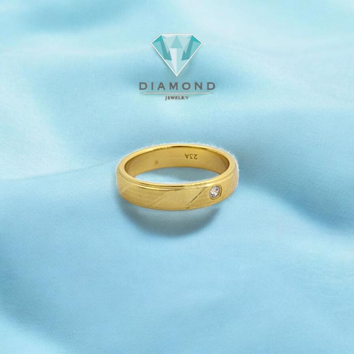 Cincin Mas 1Mata 23K-Diamond Jewelry