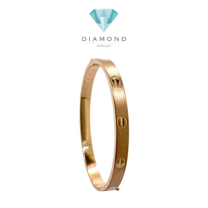 Love Bracelet 750 matt gold / gelang mas cinta