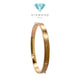 Love Bracelet 750 matt gold / gelang mas cinta