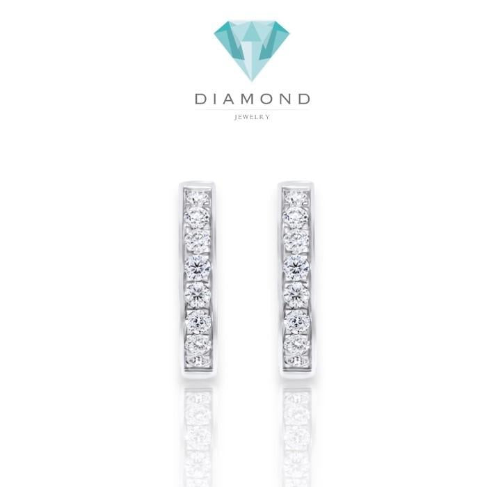 Gold Klip Earring 18K Diamond Jewelry