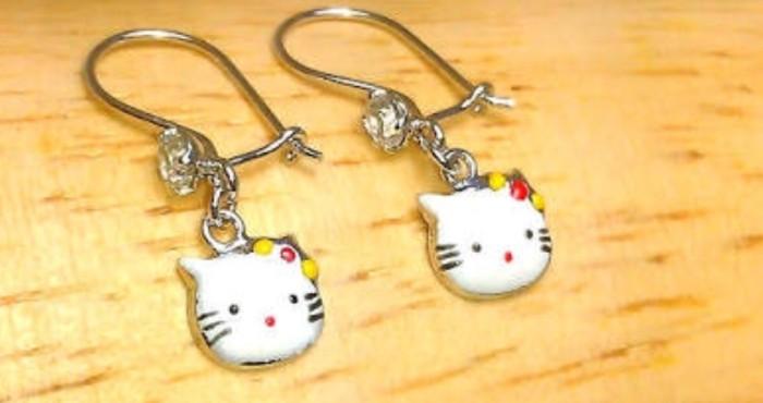 Anting Hello Kitty - Diamond Jewelry-1AMS1LSNEW-HT