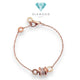 Zero diamond  Bracelet 18K / Diamond Jewelry/gelang  Perhiasan Berlian Emas B zero18k Jewellery