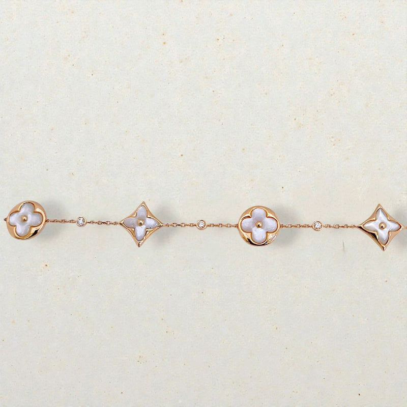 Blossom Flower Diamond Bracelet 18K / Gelang Berlian Bunga Blossom 18K / Diamond Jewelry - 170GBD89100AB