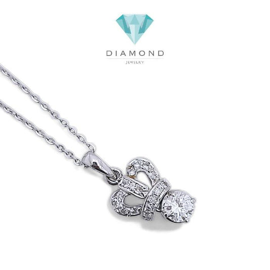 Liontin Crown Diamond 18K / Diamond Jewelry
