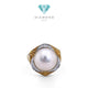 Pearl Diamond Ring 18K / Blistar Diamond Ring/Diamond Jewelry
