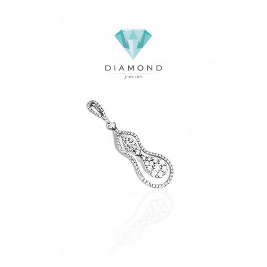 Kalung Berlian Panjang 18K