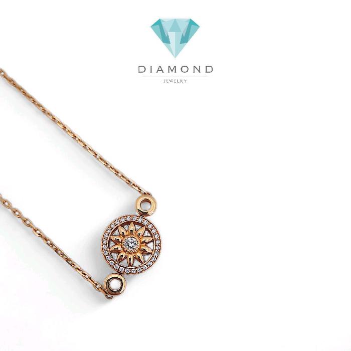 Gates Diamond Bracelet 18K / Gelang Berlian Gates 18K/Diamond Jewelry 19GBD11450RB-HT
