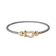 Fred medium custom Diamond 18K gold bracelet Diamond Jewelry