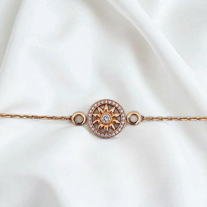 Gates Diamond Bracelet 18K / Gelang Berlian Gates 18K/Diamond Jewelry 19GBD11450RB-HT