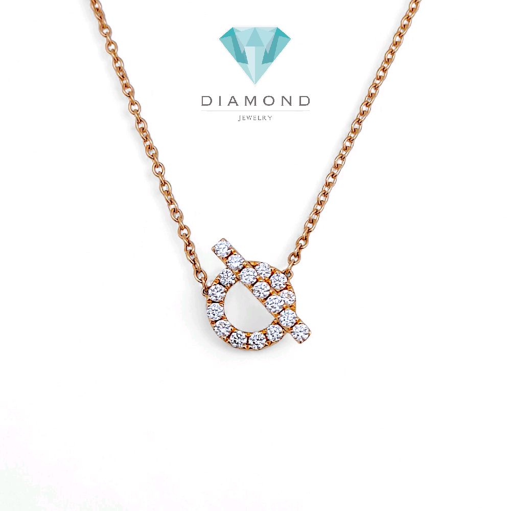 Finesse Diamond Necklace 18K / Kalung Berlian Finesse 18K / Diamond Jewelry 130KBD95100AB -HT