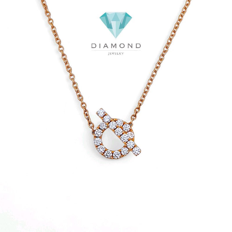 Finesse Diamond Necklace 18K / Kalung Berlian Finesse 18K / Diamond Jewelry 130KBD95100AB -HT