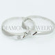 Cincin Kawin/Wedding Ring - Diamond Jewelry Two Tone 01020746/01020747
