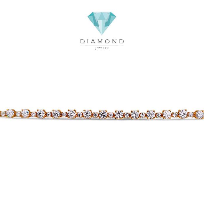 Drawstring Gold Bracelet 700K / Gelang Emas Serut 700K / Diamond Jewelry 445GMS348LS-HT