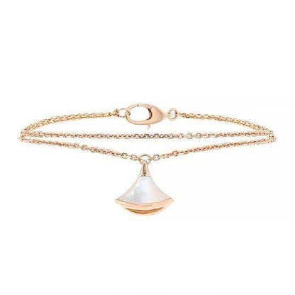 Mop white bracelet 18k gold diva- Diamond Jewelry-224GMSSM1800LS