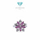 Flower Diamond Ring 18K / Diamond Jewelry