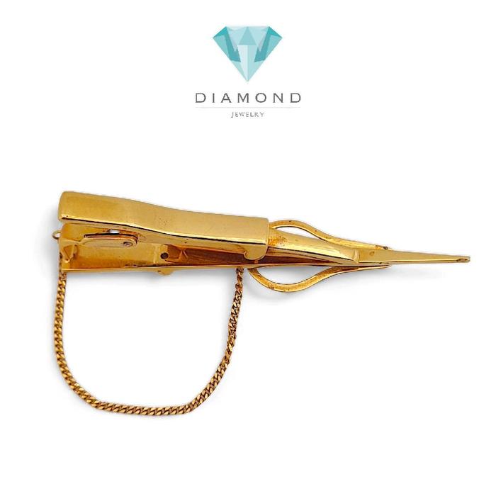 Tie Bar Gold 18K / Jepitan Dasi Emas 18K / Diamond Jewelry 48JDGT198WP-HT
