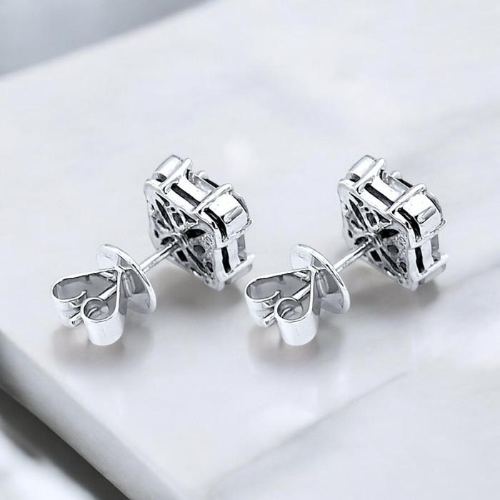Baguette Ruby Earrings Diamond / Diamond Jewelry