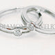 Cincin Kawin/Wedding Ring - Diamond Jewelry Two Tone 01010760/01010761