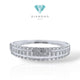 Baguette Emerald Diamond Bracelet 18k -Diamond Jewelry- Gelang Perhiasan Emas Berlian