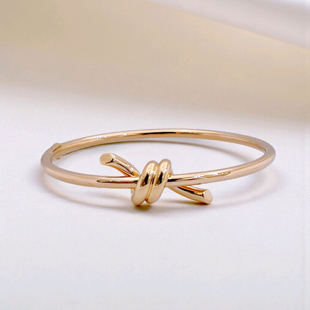 Knot Bracelet 18K / Gelang Knot 18K / Diamond Jewelry 421GBD1467RY-HT