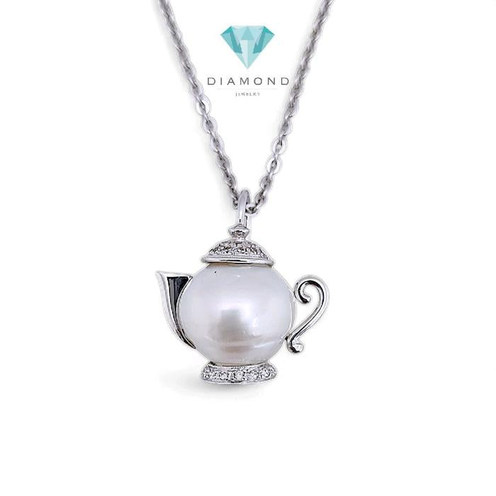 Liontin Had to Pearl Diamond 18K / Diamond Jewelry 6LMGT448WP