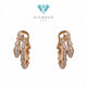 Ulo Serpenti Full Diamond Earring 18K / Diamond Jewelry