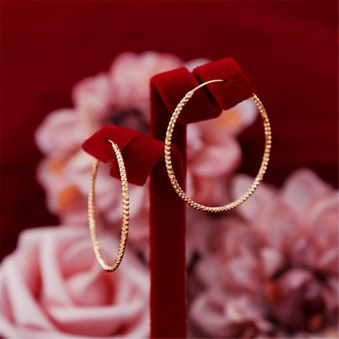 anting gipsi Emas Rose Gold 17K
