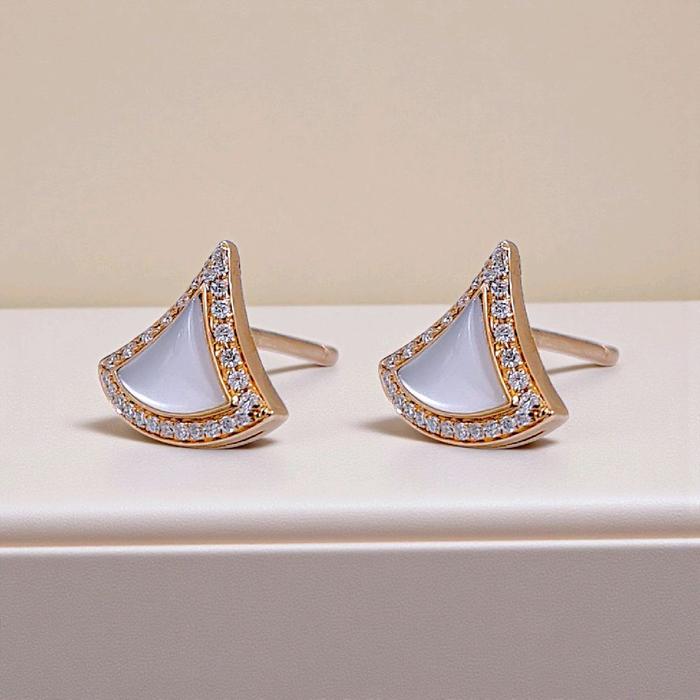 Diva MOP Diamond Earring 18K / Anting Dia Mutiara Berlian 18K / Diamond Jewelry 397ABDAB39800LS-HT