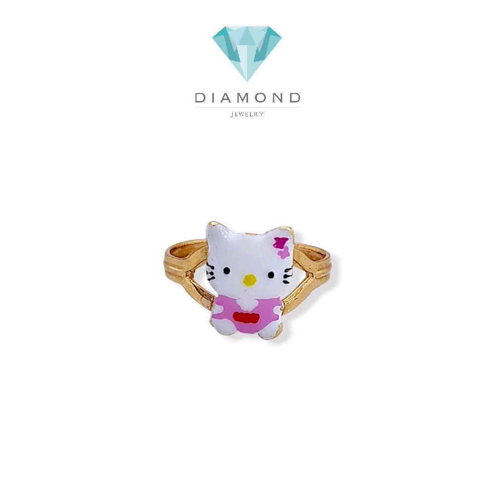 Hello Kitty Gold Ring 18K / Cincin Emas Hello Kitty 18K / 116CMSWP1