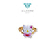 Hello Kitty Gold Ring 18K / Cincin Emas Hello Kitty 18K / 116CMSWP1