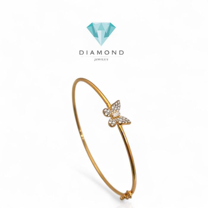 Gelang Emas Model Kupu-Kupu 700K-Diamond Jewelry-426GMS339LS-HT