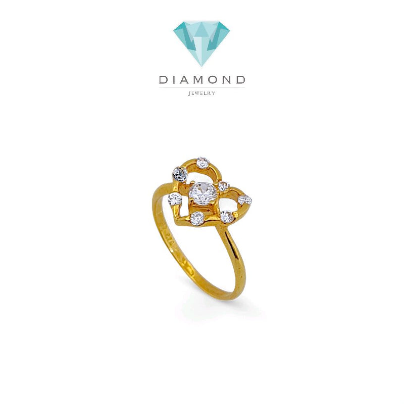 Love Gold Ring 23K / Cincin Emas Love 23K / 101CMSWP4