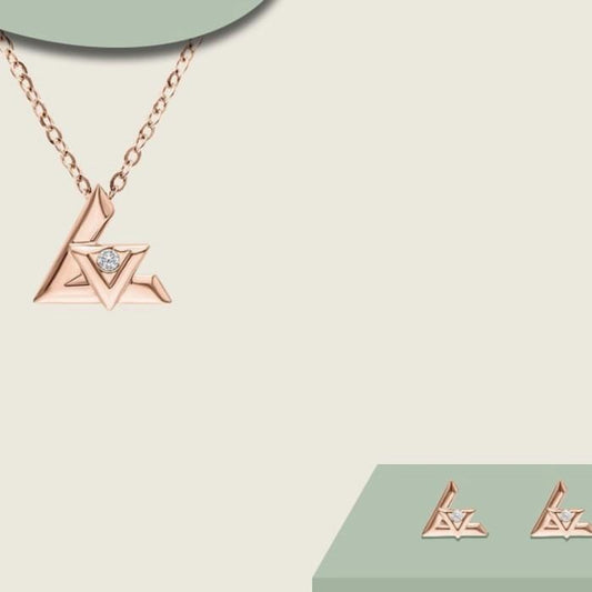 Volt Pendant 18K Gold-Diamond Jewelry-40KMS370LS-HT