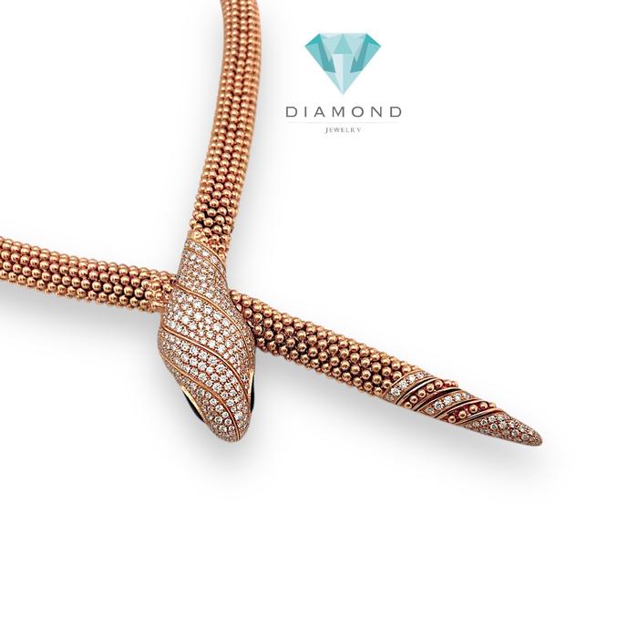 Serpenti Necklace / Diamond Jewelry